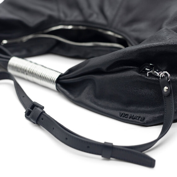 Hope<br/>Black hobo bag  