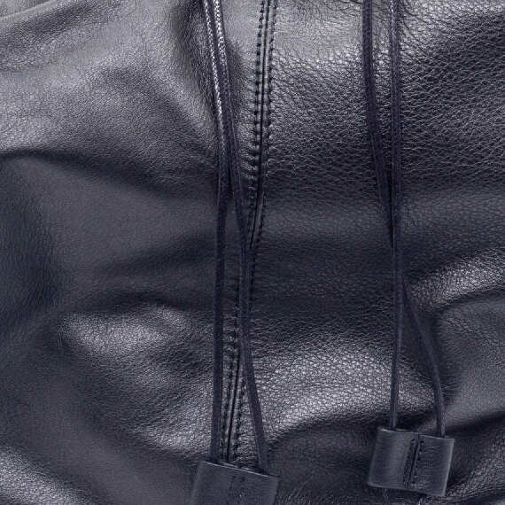 Dafne<br/>Shopper doppio manico nero