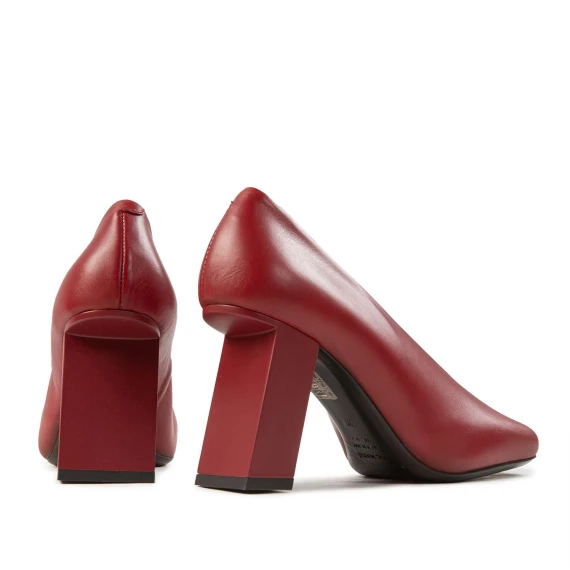 H08 Panton-Decolletè rosso scuro