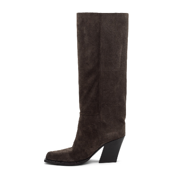 H10 Jolene – Minimal dark brown ankle boot  