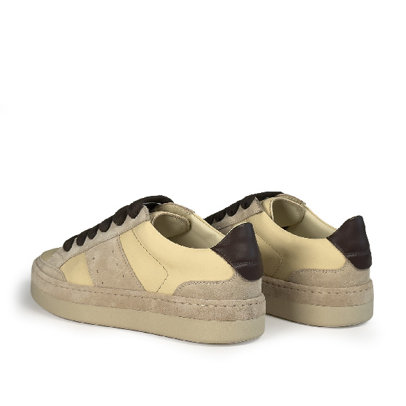 K22_Ring_Scarpa allacciata rosa/beige/testa di moro